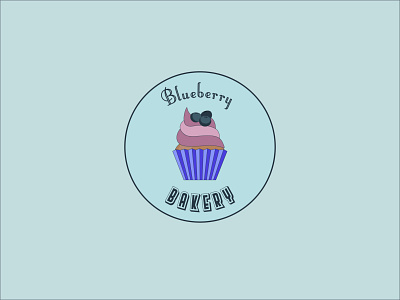 Blueberry Bakery bakery bakerylogo blueberry branding design graphicdesign logo logodesign logotype