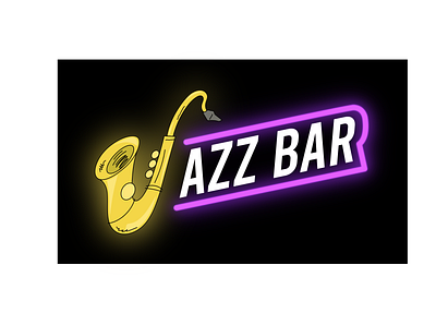 Jazz Bar branding design graphicdesign illustration jazz jazz bar logo logodesign logotype saxophone