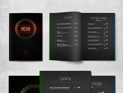 Fuji 2 branding design menu design typography