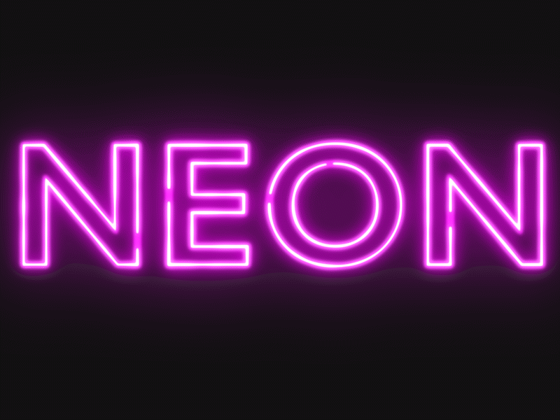 Neon gif
