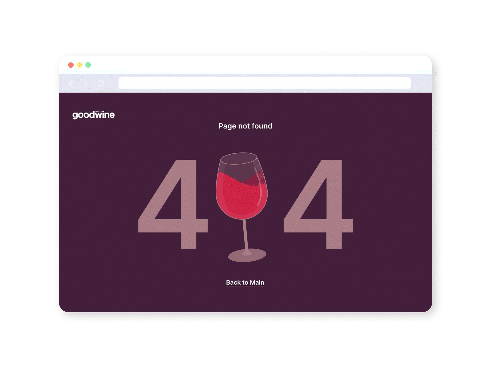 Error 404 animation