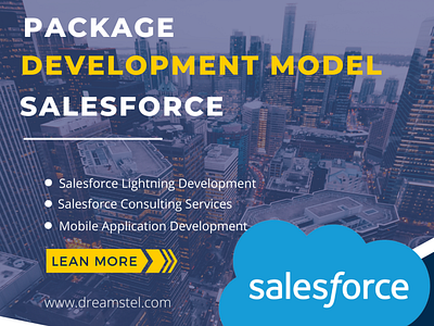 One of the Best Package Development Model Salesforce | Dreamstel appexchange app development it solutions for retail industry lightning development sfdc tableau integration