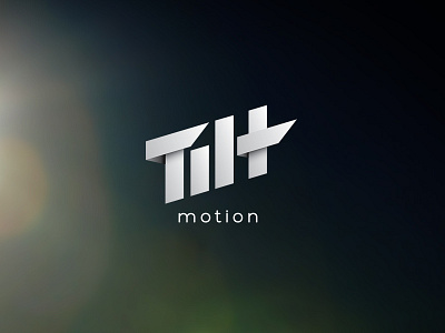 Tilt Motion Logo logo design logos motion video