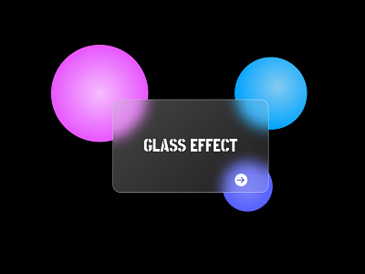 Glass Effect 3d card design glass glass effect glass morphism graphic design ui
