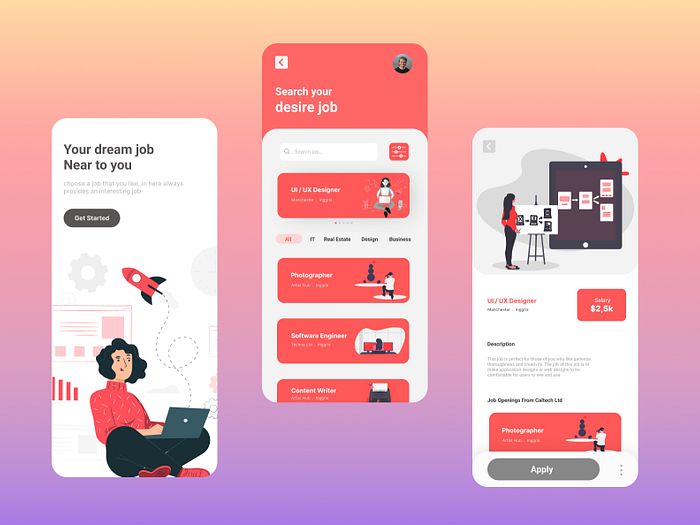 Browse thousands of Mobile App Header images for design inspiration