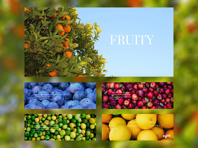 Fruity Website Page Design branding branding design business colorful colorful art colorful design design fruit fruity landing page onepage onepager portfolio ui ux webdesig website website builder website design website designer