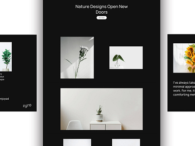 Interior Designer Portfolio Website Design