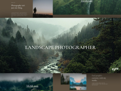 Photographer Portfolio Website Design