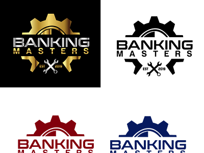 banking master logo illustrator logo designs photoshop
