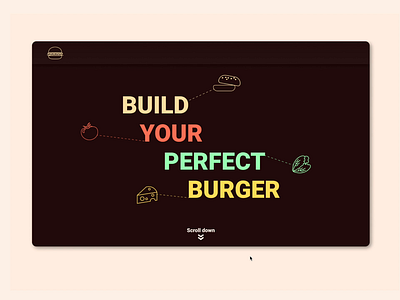 Day-11 - Order Burgers landing concept 365 daily challenge food and drink icon design order food product design ui ui design uiux ux