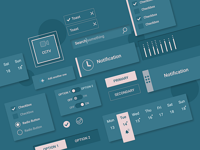 Smart Electricity App UI Elements app design mobile app design product design ui ui design ui elements ui kit uiux ux