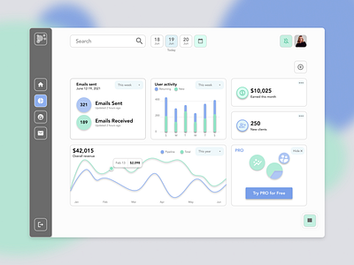Dashboard Concept app design dashboard desktop finance product design ui ui design uiux ux website design