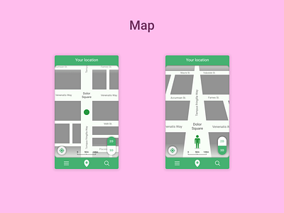 DailyUI Challenge 029 - Map