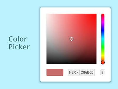 DailyUI Challenge 060 - Color Picker