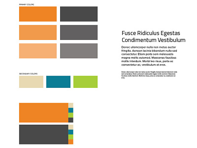 Base Brand Elements brand branding color palette typography