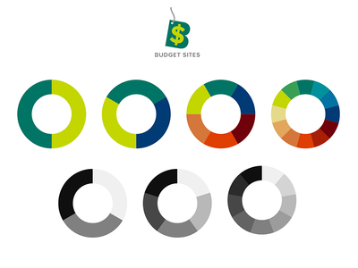 Budget Sites Color Palette brand branding color palette color wheel identity