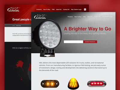 HDL Website UI