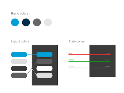 UI starter color organization adobe xd color palette ui colors ui design web design