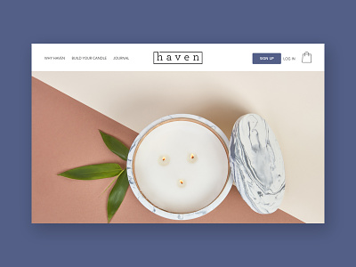 haven Co candle candles cms cms development diy scent scents shopify shopify theme visual design web design web designer web development