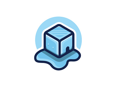 Ice logo by yoga pangestu on Dribbble