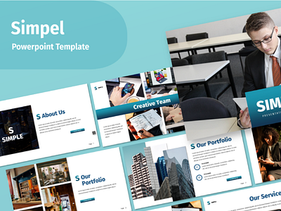 Simpel Business Presentation Template agency business company corporate design google slides graphic design interaction key keynote minimalist modern powerpoint pptx presentation presentation template template