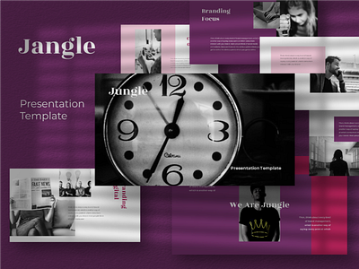 Jungle Presentation Template agency business company corporate design google slides graphic design interaction key keynote minimalist modern powerpoint pptx presentation presentation template template