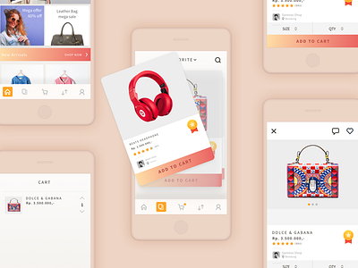 Oranjimart Case Study apple card checkout design detail e commerce ios orange swipe tinder