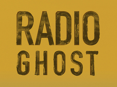 Radio Ghost Front Cover