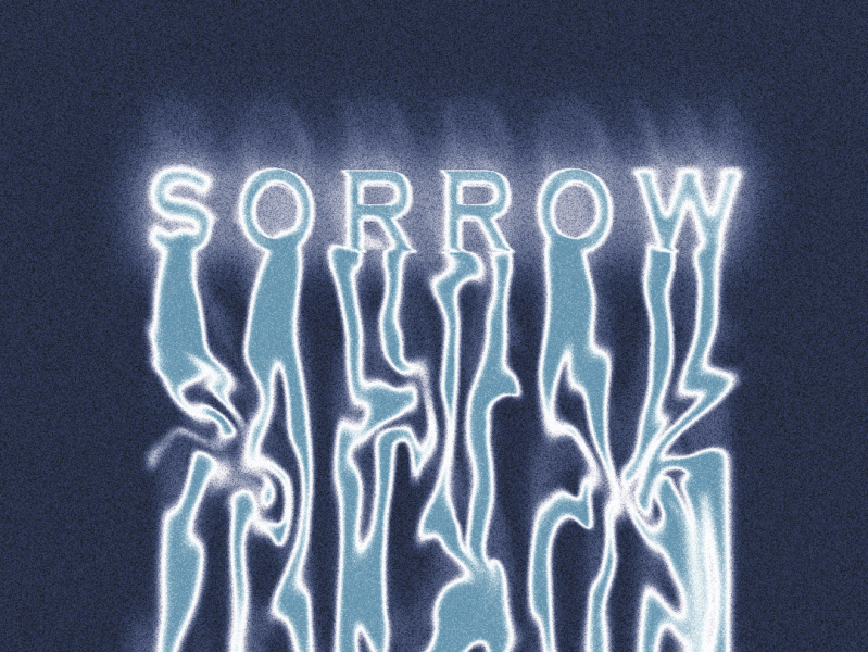 Sorrow designtypography photoshop poster sad sorrow