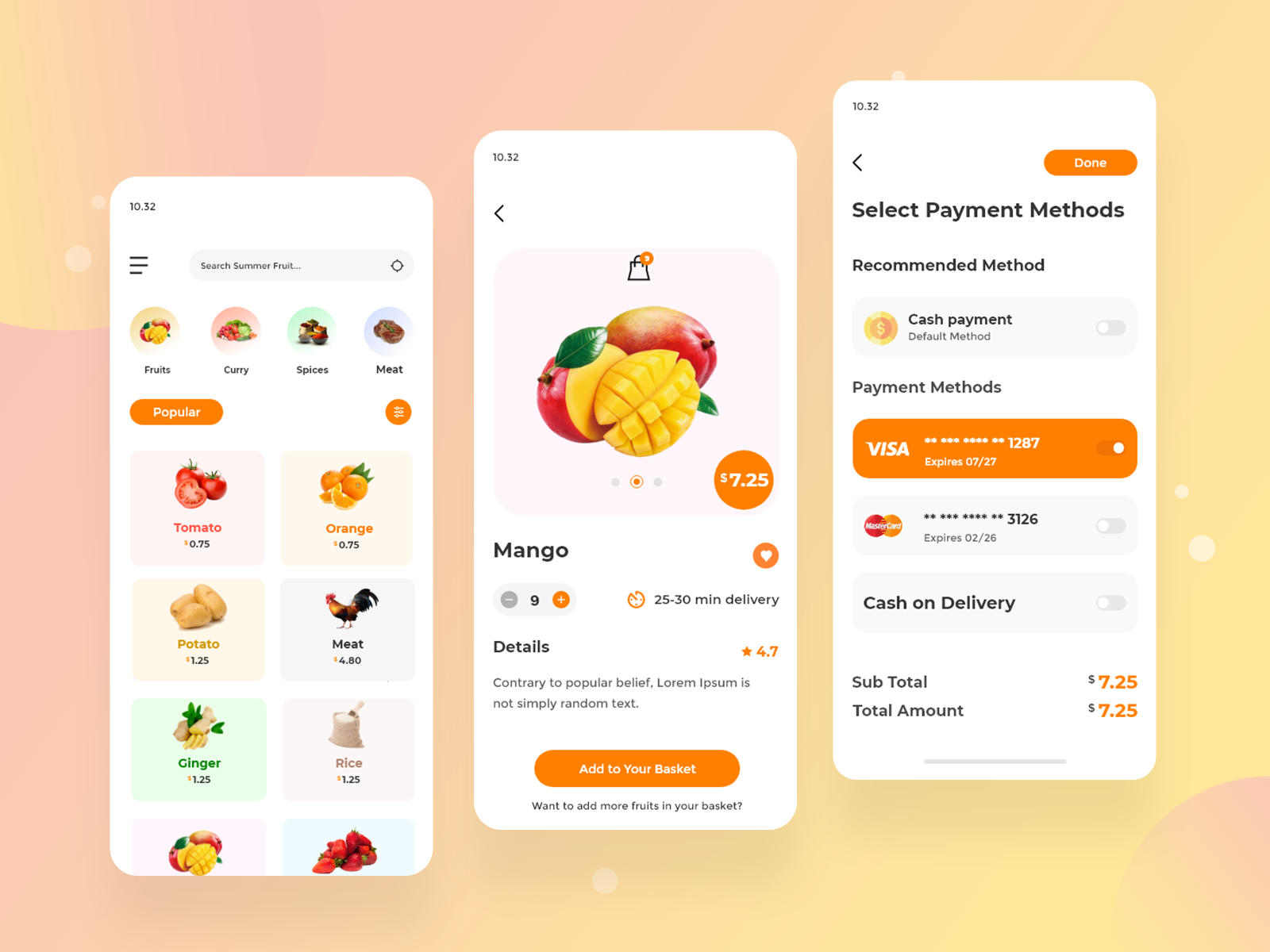 Food Seller App Concept by Amit Biswas on Dribbble