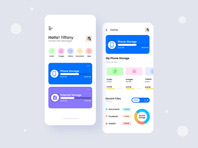 Store Management Ui Concept 😊 file management design file management ui app file manager design file storage ui design management cloud stroage app