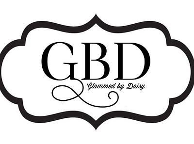 Glammed by Daisy Logo Design art branding design digital art graphic design icon illustration logo minimal website