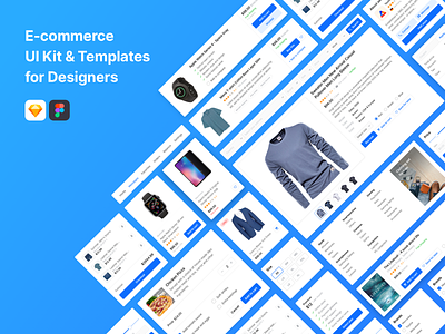 E-commerce Design System design system e-commerce e-commerce website ecommerce web design product page product page designs shopping website ui ui kit web design