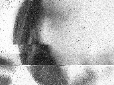 Sky Burial album artwork databending glitch grain noise photo manipulation texture