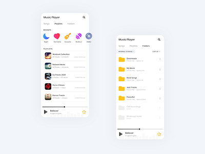 Music Player Concept