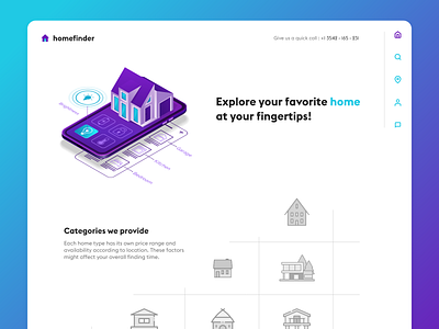 Real Estate Website UI