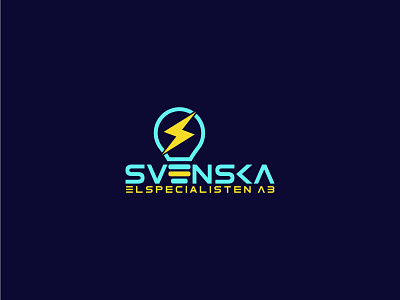 Logo Design For Svenska Elspecialisten AB adobe illustrator brand brand identity branding branding design combination logo creative designer creative logo elegant energy logo illustration logo design logo designer logo mark logos logotype minimal minimalist logo modern logo unique logo