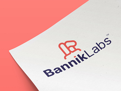 Bannik Labs Brand Identity brand design brand identity graphic design letterhead logo logo design vector
