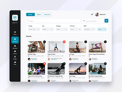 WiMY - For the Fitness Women in you app branding design fitness ui uidesign uiux ux womenfitness