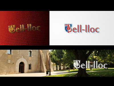 Bell-Lloc school branding design logo