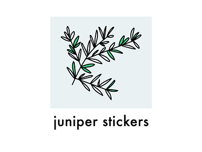 juniper stickers logo