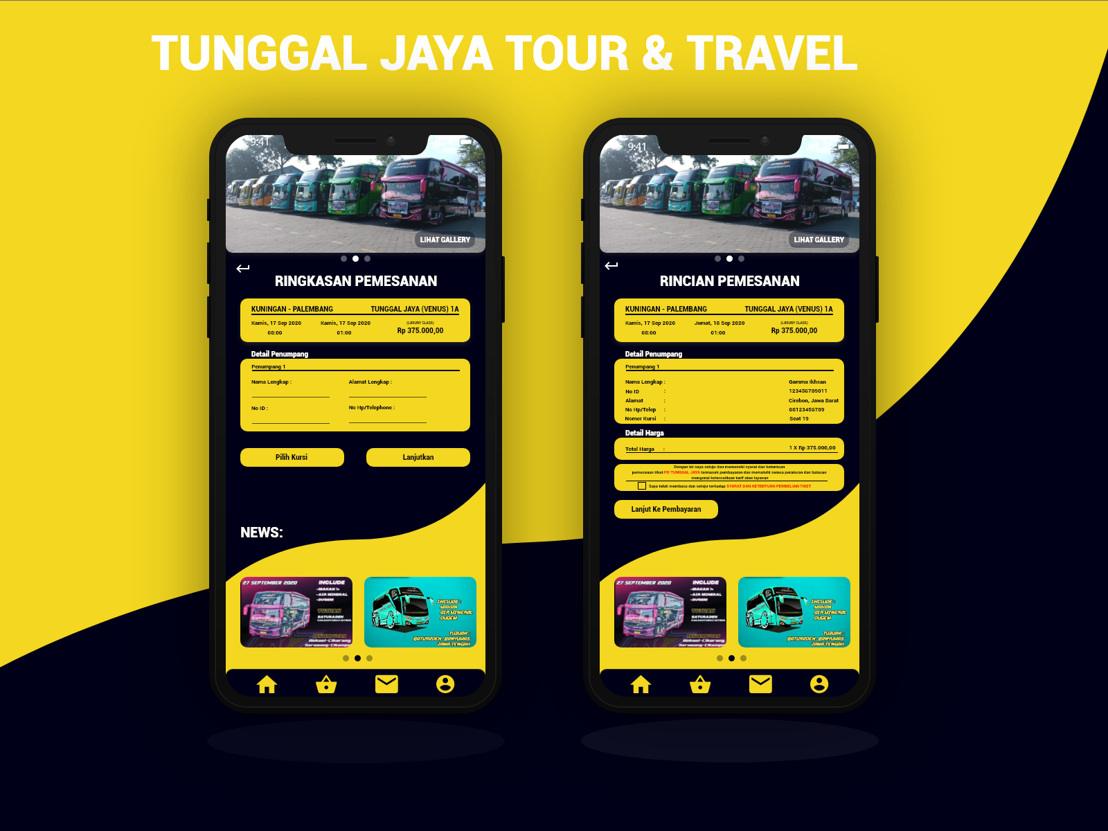 Ui Design Untuk Aplikasi Android Po Bus By Rioprawiro On Dribbble 2024