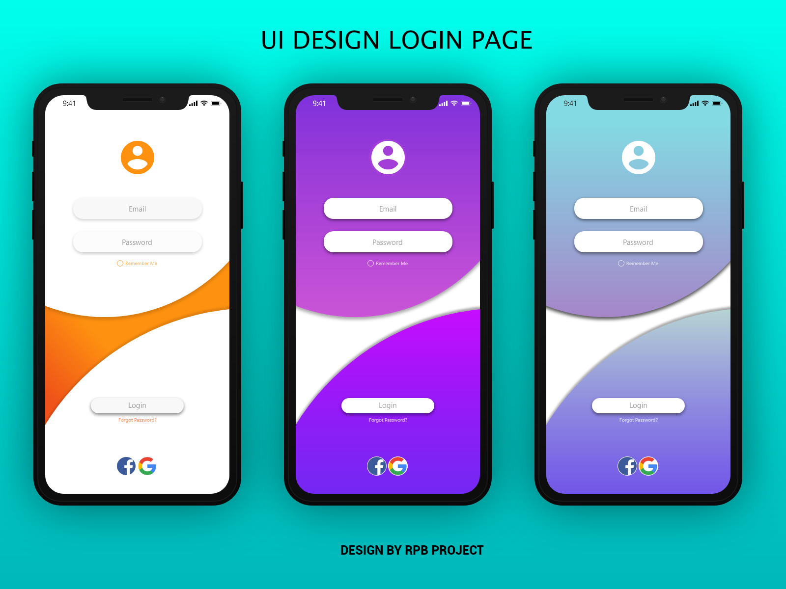 UI DESIGN LOGIN PAGE by rioprawiro on Dribbble