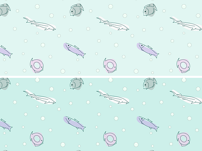 fish pattern a fish design illustration line art pattern vector
