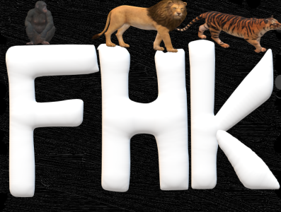 FHK creative design logo wallpaper design