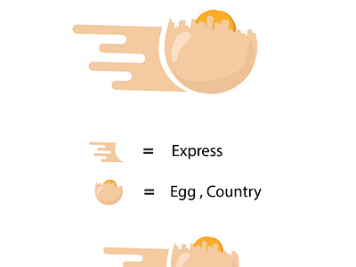 Egg Express Logo Design by Tamanna Akter on Dribbble