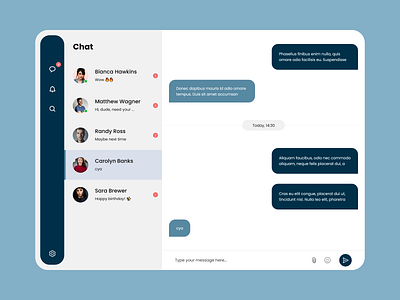 Direct Messaging | Daily UI