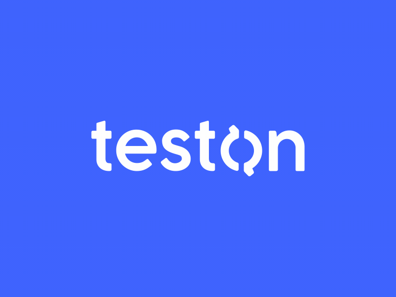 Teston - Logo Animation animation design explainer icon logo logoanimation motion design text text animation