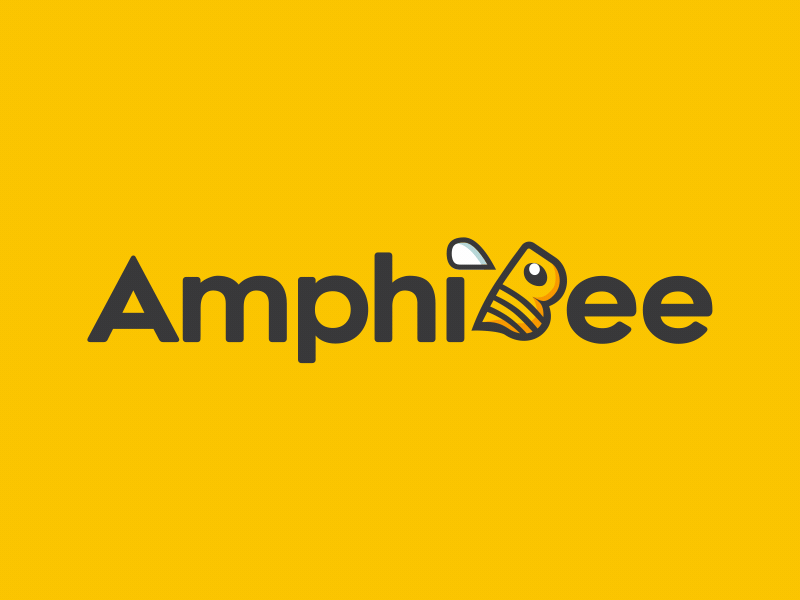 Logo animation - AmphiBee animation icon intro json logo logo animation motion design outro ui