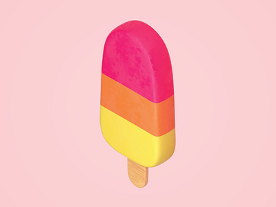 Ice cream 2.0 3d animation design flat gif ice cream isometric logo motion design